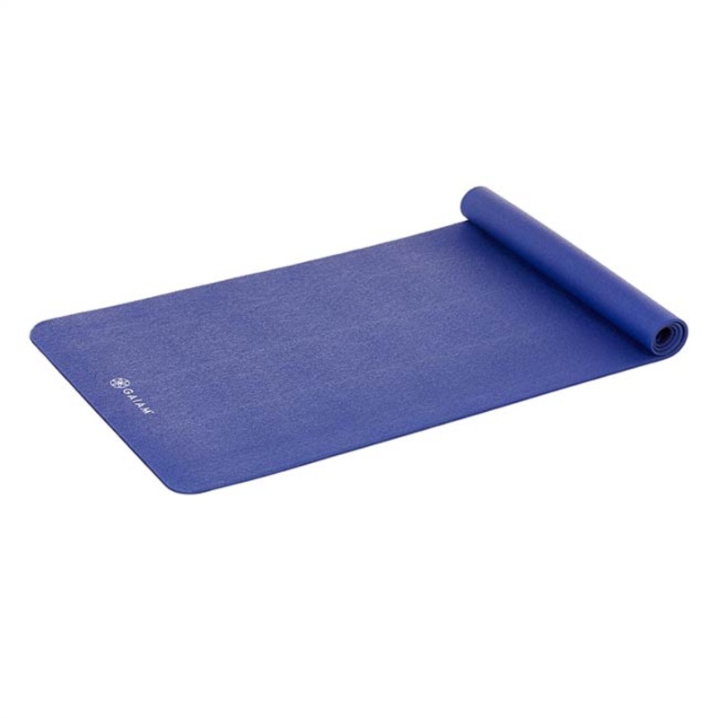 Gaiam Pilates Hi-Density 5mm Mat- Blue