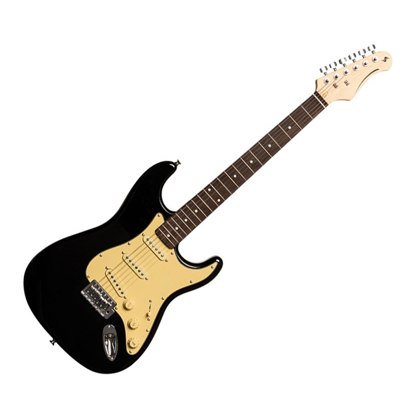 Stagg Standard S electric guitar – Black