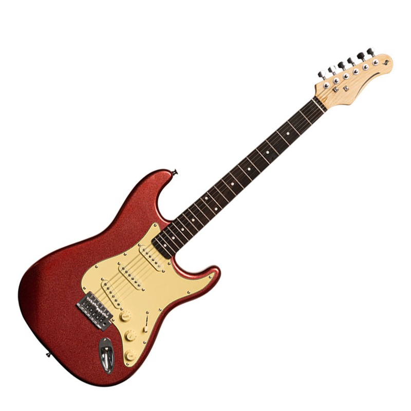Stagg Standard S electric guitar – Candy apple red