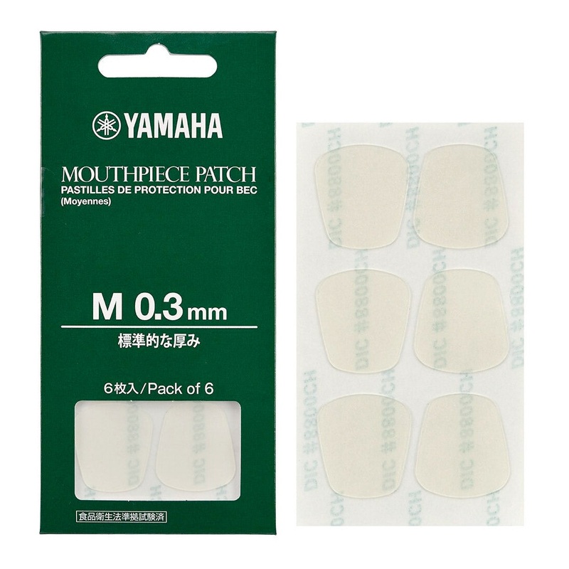 Yamaha woodwind mouthpiece patch – pack of 6 – 0.3mm standard
