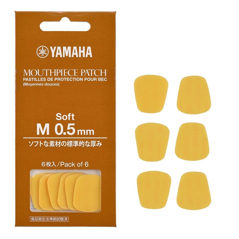 Yamaha woodwind mouthpiece patch – pack of 6 – 0.5mm soft