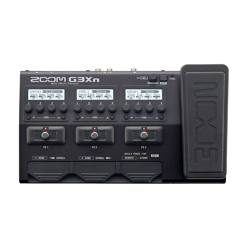 Zoom G3N / G3XN multi effects pedal – With expression pedal