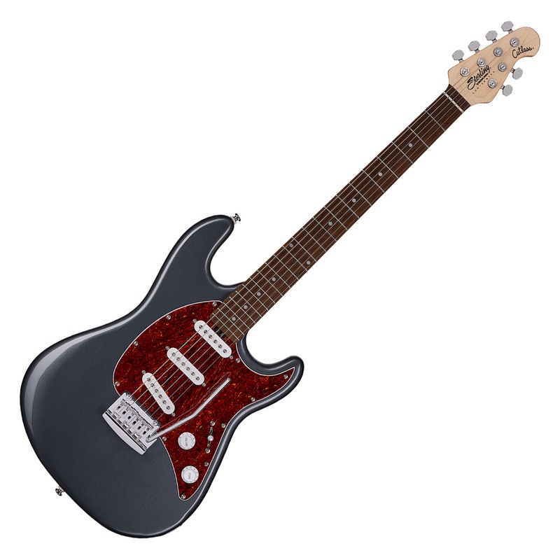 SUB by Sterling ‘Cutlass’ SSS electric guitar – Charcoal Frost