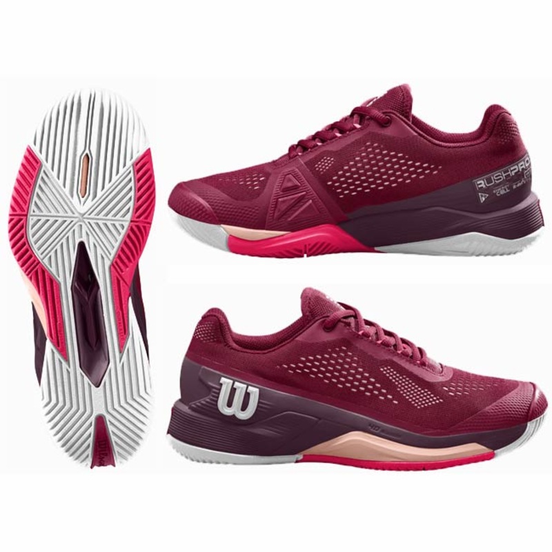 Wilson Womens Rush Pro 4.0 Tennis Shoes Aug 2022