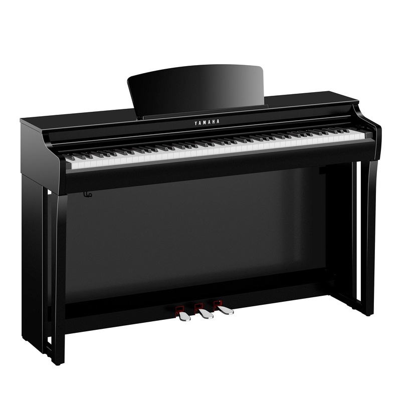 Yamaha Clavinova CLP725 digital piano – Polished ebony
