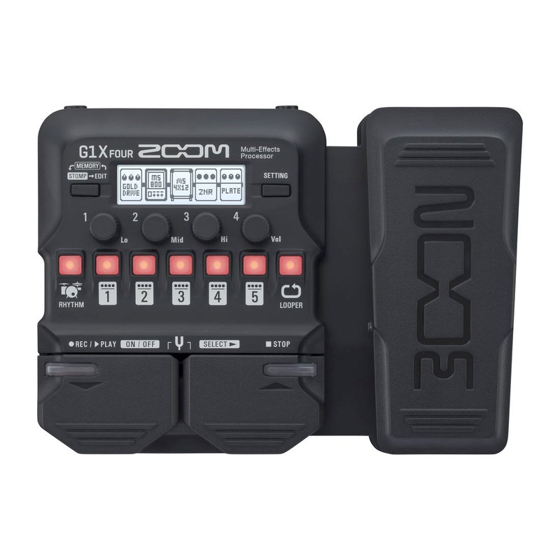 Zoom G1-FOUR guitar effects pedal – With expression pedal