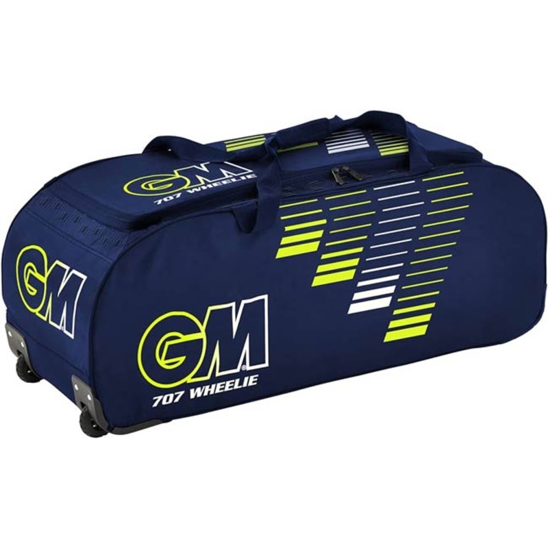 Gunn and Moore 707 Wheelie Cricket Bag Navy