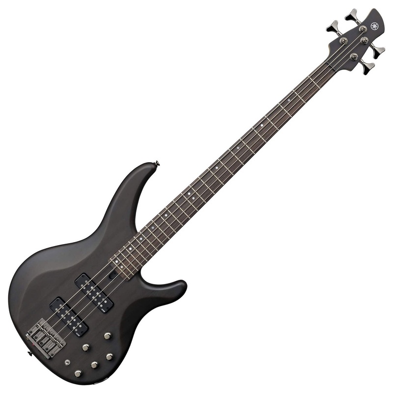 Yamaha TRBX504 4/4 electric bass guitar – Transparent black