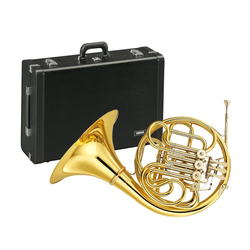 Yamaha YHR567 intermediate double F/Bb French horn outfit – Detachable bell