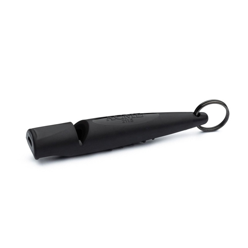 Acme Alpha 4850Hz dog whistle – black plastic
