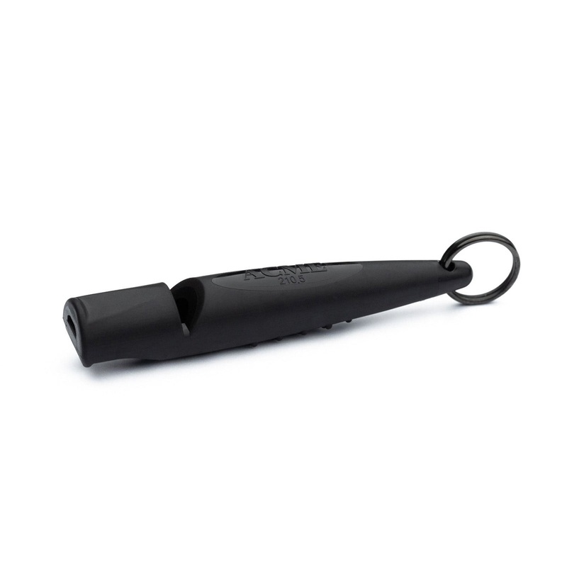 Acme Alpha 5900Hz dog whistle – black plastic