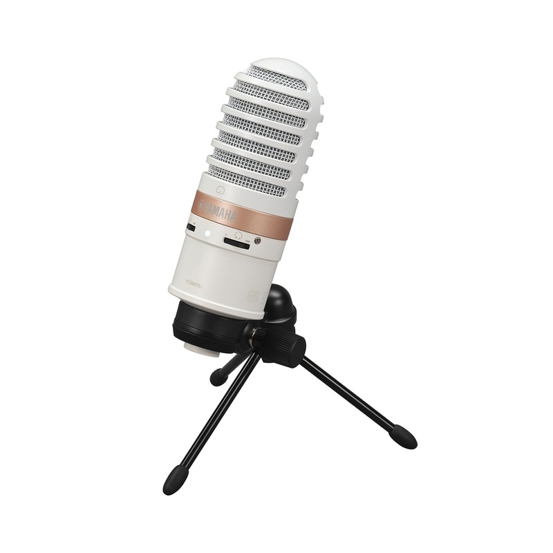 Yamaha YCM01U USB condenser mic – White