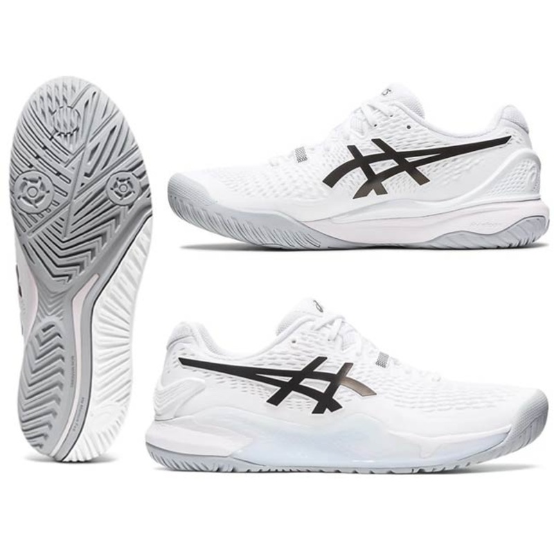 Asics Mens Gel Resolution 9 Tennis Shoes Aug 2022