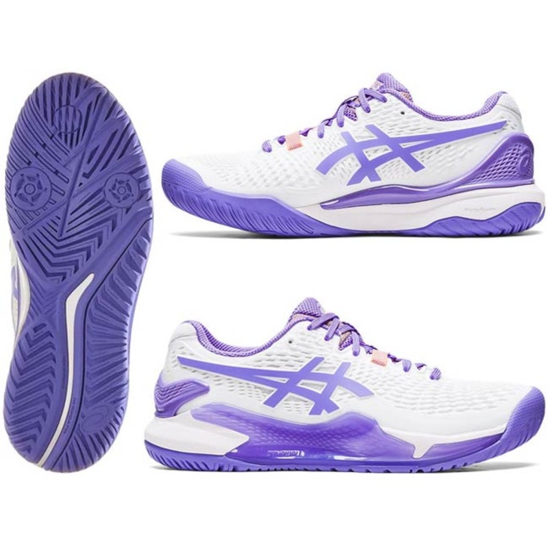 Asics Womens Gel Resolution 9 Tennis Shoes D Width Aug 2022