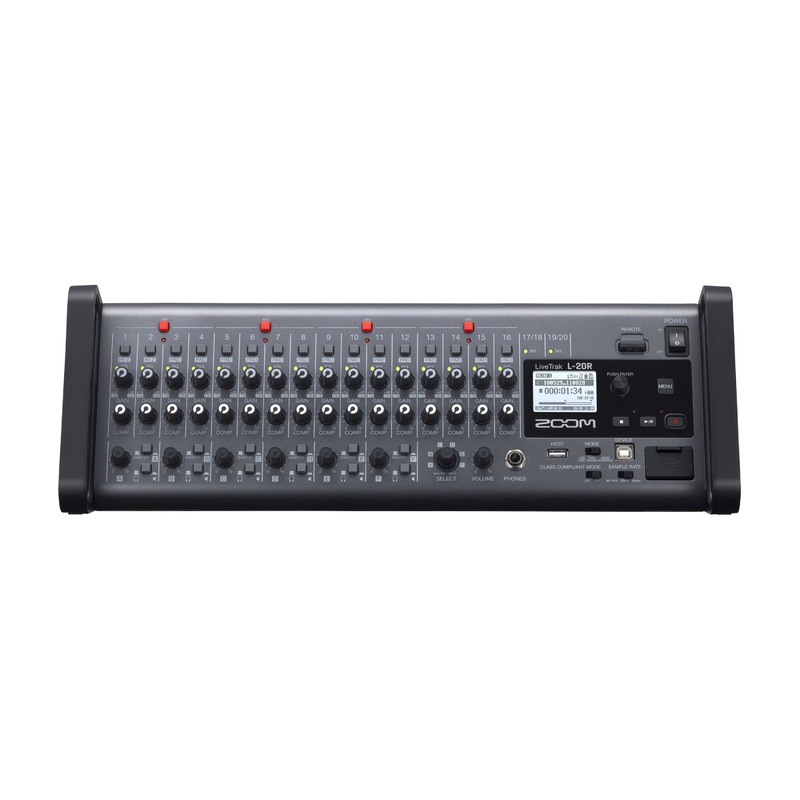 Zoom LiveTrak L-20R portable mixer