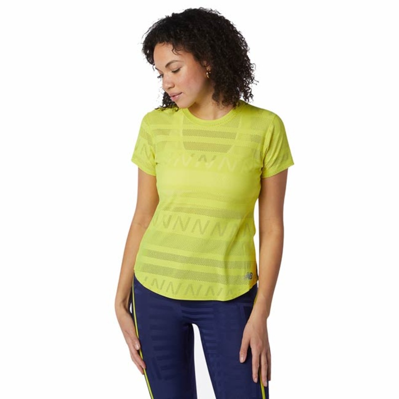 New Balance Womens Q Speed Tee Shirt