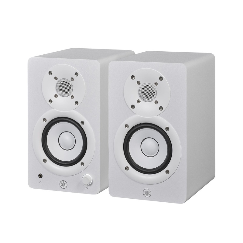 Yamaha HS3 studio monitor pair – White