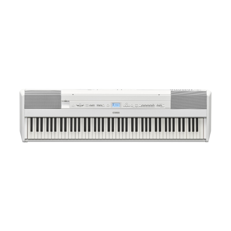Yamaha P-525 portable digital piano – White
