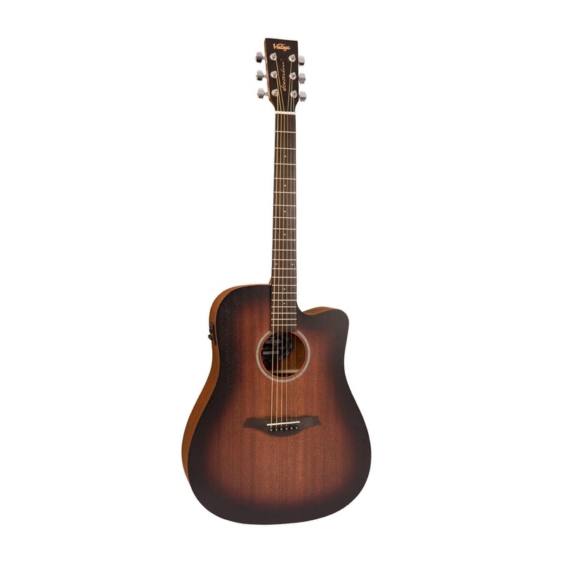 Vintage Statesboro ‘dreadnought’ electro-acoustic guitar