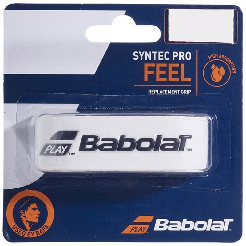 Babolat Syntec Pro Feel Grip|WHT/BLK|Black/Yellow