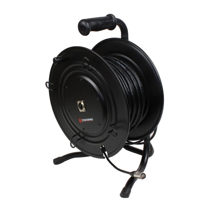 Pro CAT5e metal cable drum screened – 50m