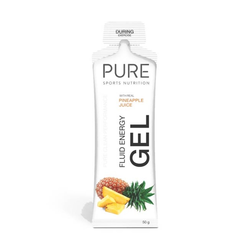 Pure Fluid Energy Gels  Pineapple 50g