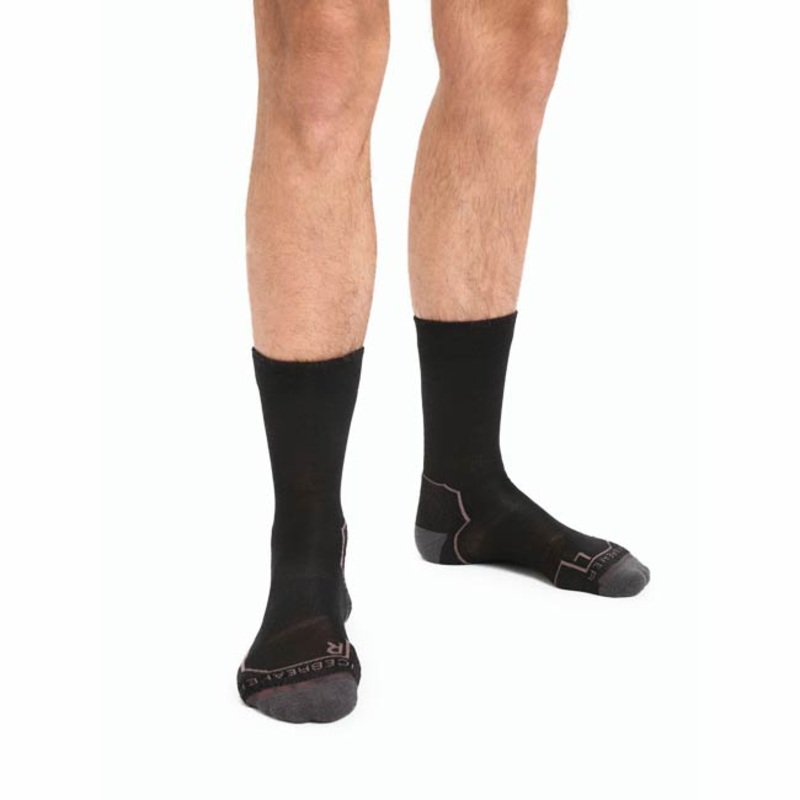 Icebreaker Men’s Merino Hike+ Light Crew Socks