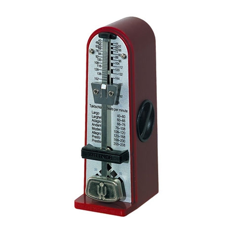 Wittner Taktell piccolino metronome – Ruby red