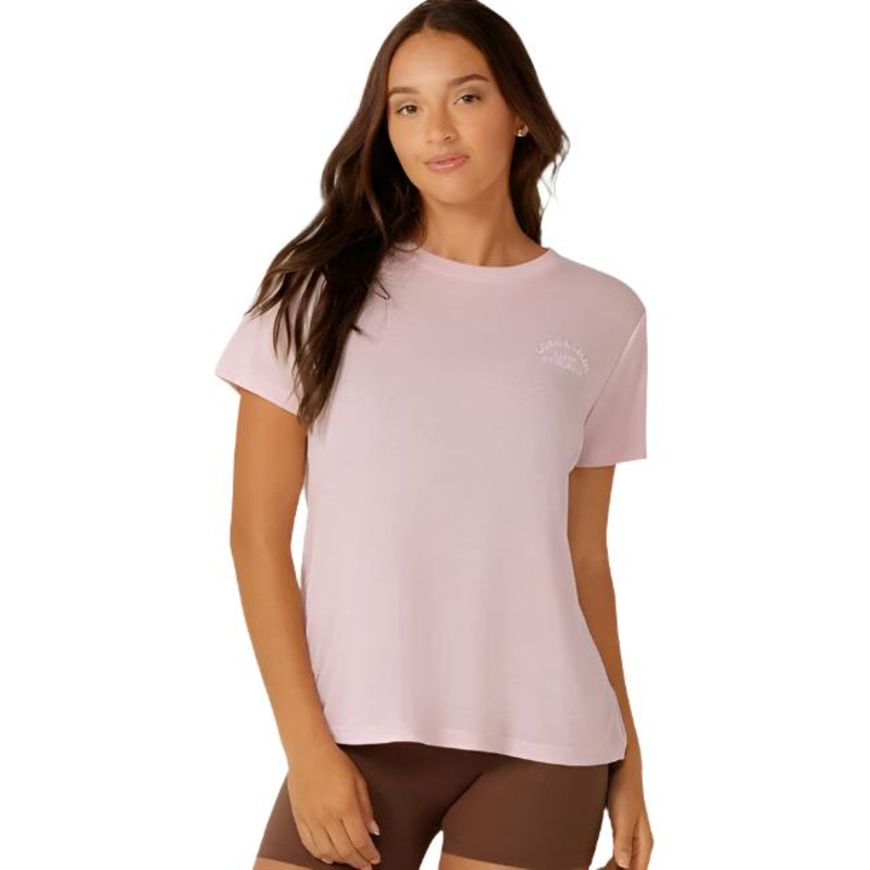 Lorna Jane Lotus T-Shirt|Pale Peony|XS|S|M|L