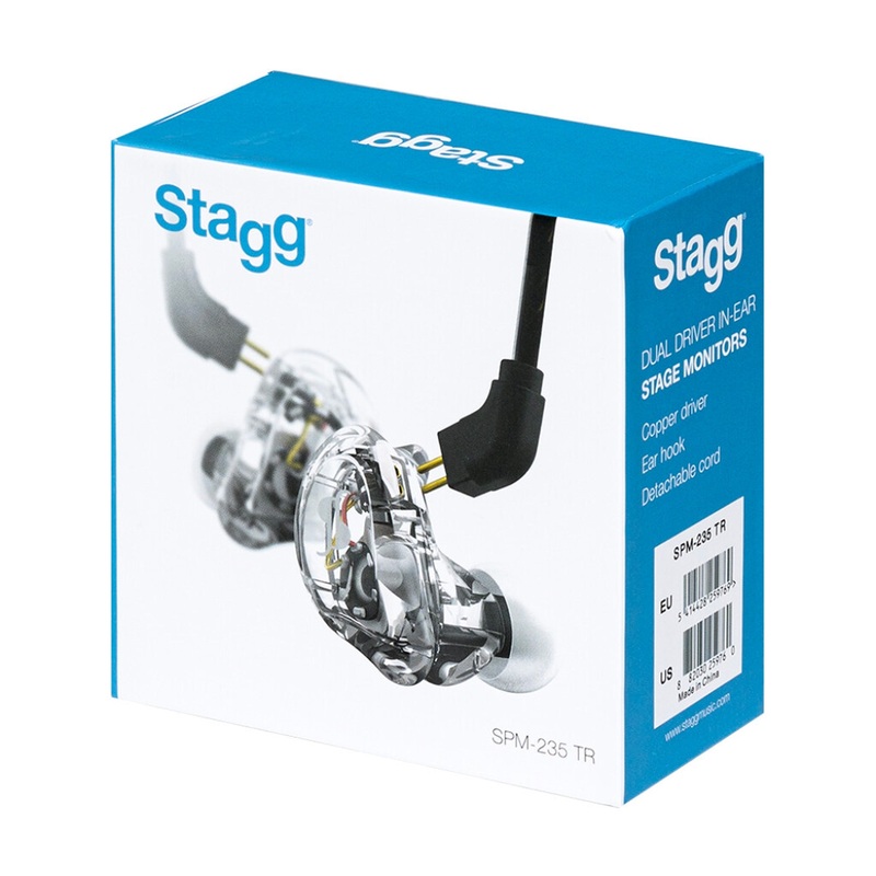 Stagg in-ear monitors – Transparent