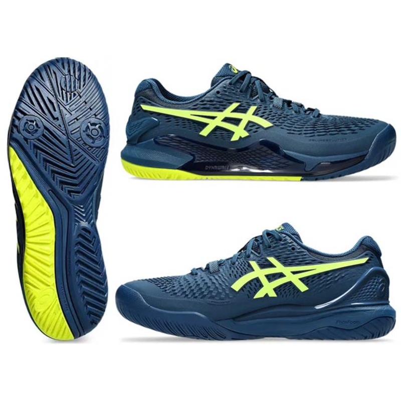 Asics Gel-Resolution 9 Mens (Hardcout)  Wide Fit