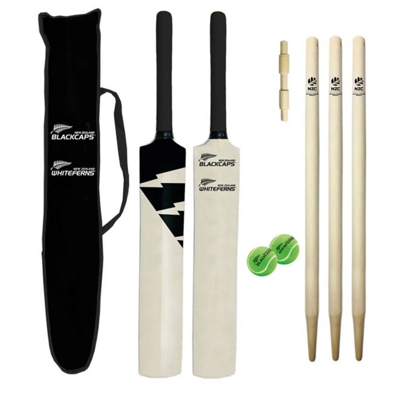 NZ Cricket Wooden Cricket Set – Size 4