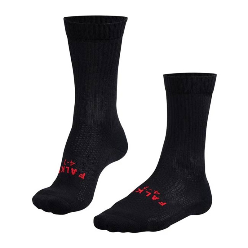 Falke Retro Crew Socks|White|Black|US4-7|US8-12
