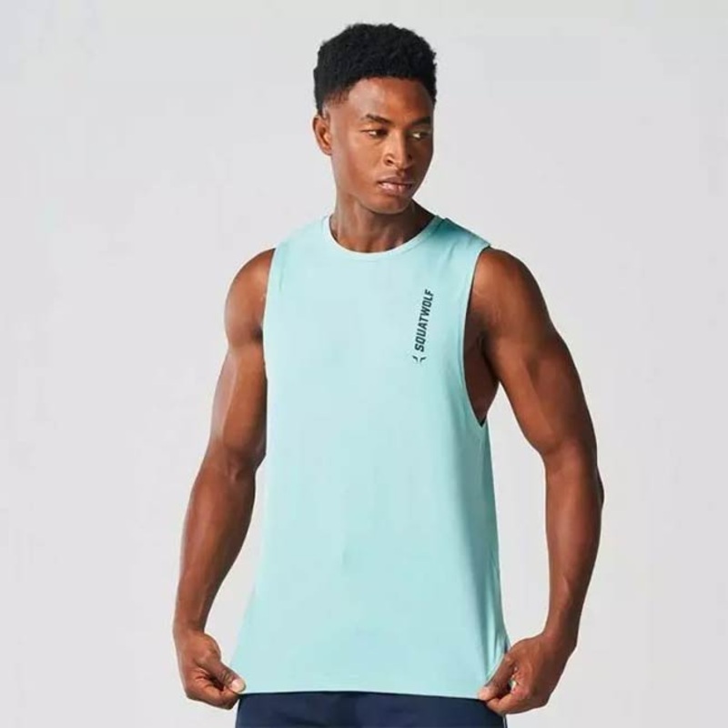 Squat Wolf Mens Warrior Cut Off Singlet 2.0