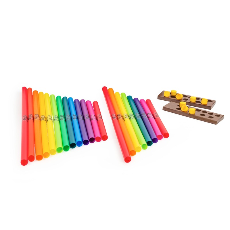 Wak-a-Tubes 21 player classroom pack  bass octave (without bag)