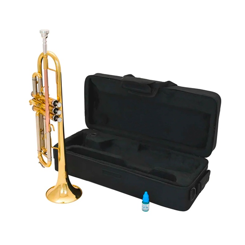 Yamaha YTR8335G Custom Xeno Bb trumpet outfit – Clear lacquer