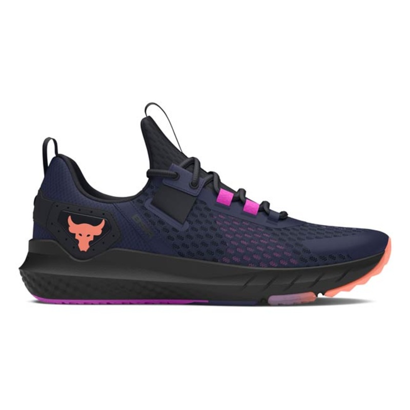 Mens Project Rock BSR 4 Training Shoe – Navy/Orange