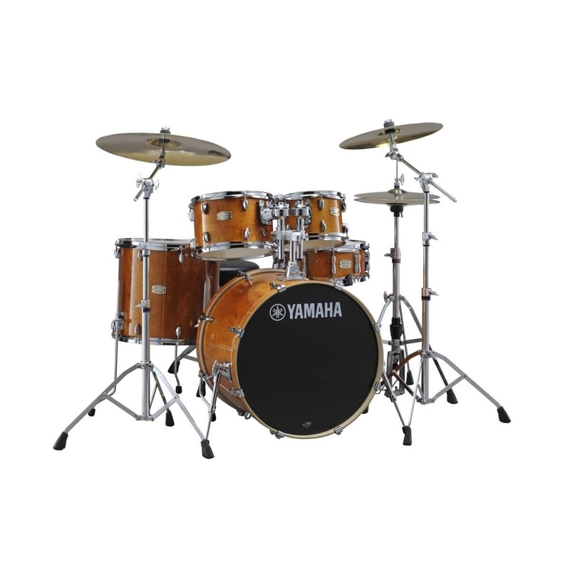 Yamaha Stage Custom birch fusion drum kit – Honey amber