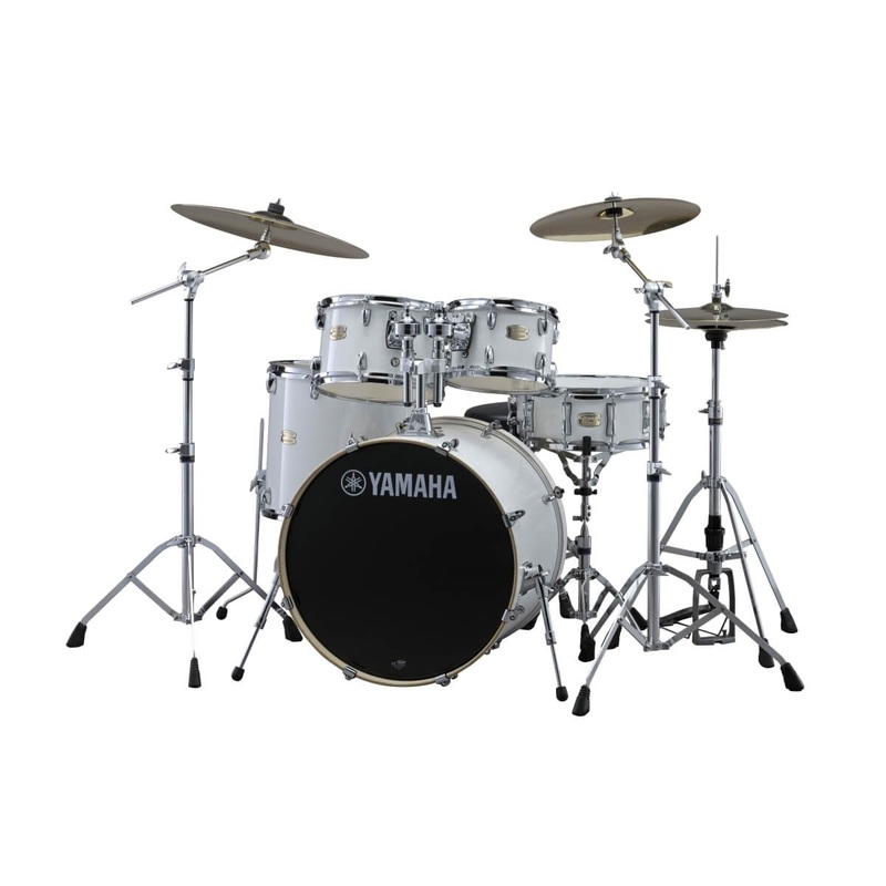 Yamaha Stage Custom birch fusion drum kit – Pure white