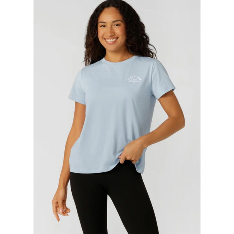 Lorna Jane Lotus T-Shirt  Toulouse Blue