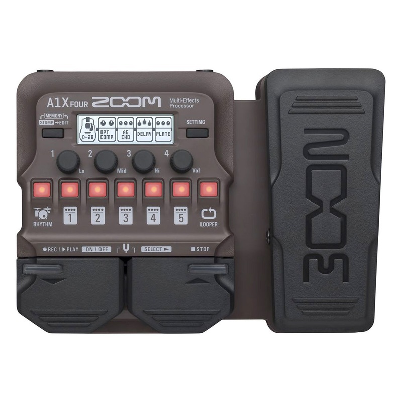 Zoom A1-FOUR / A1X-FOUR multi effects pedal – With expression pedal