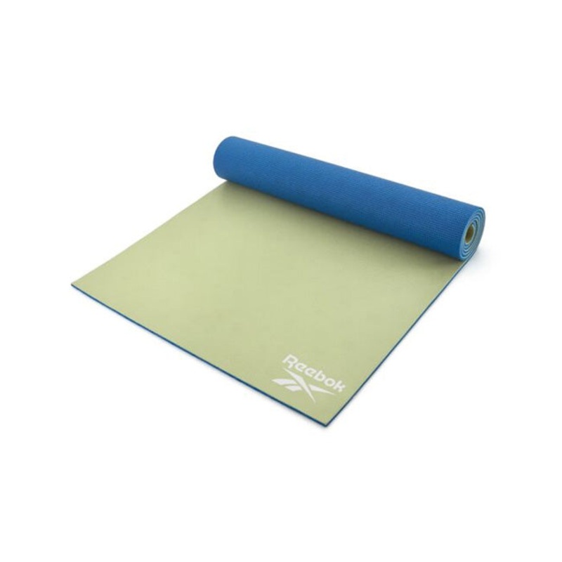 Reebok Double Sided 6mm Yoga Mat – Blue/Green