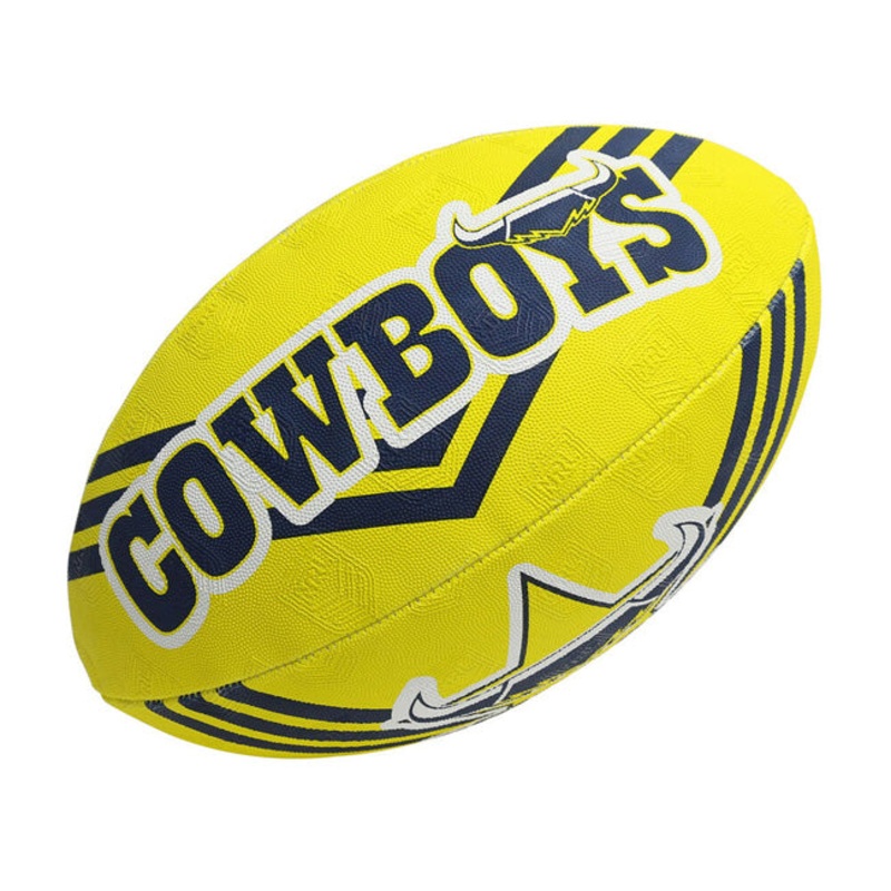 Steeden NRL Supporter Balls  Cowboys (11 inch)