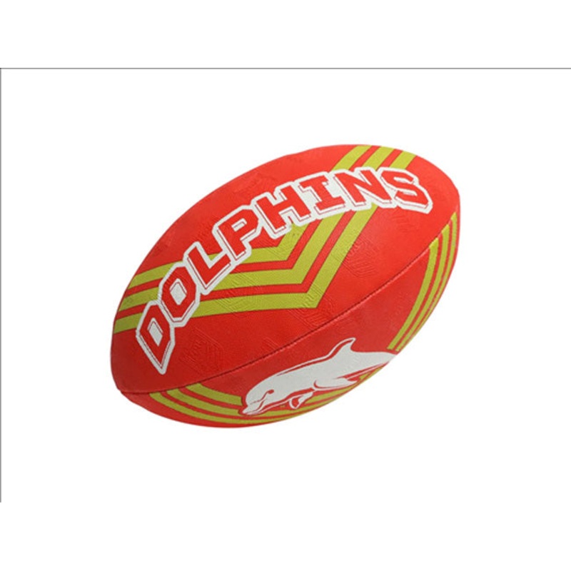 Steeden NRL Supporter Balls  Dolphins (11 inch)