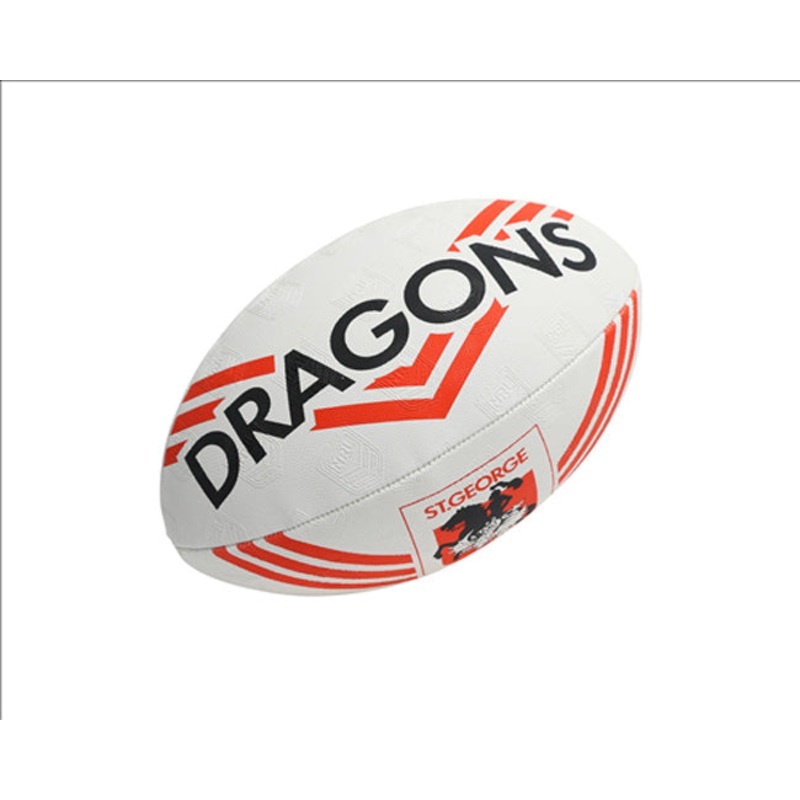 Steeden NRL Supporter Balls  Dragons (11 inch)