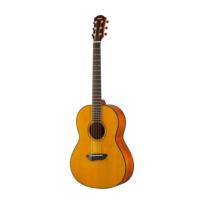 Yamaha CSF1M compact folk parlor electro-acoustic guitar in matte – Vintage natural