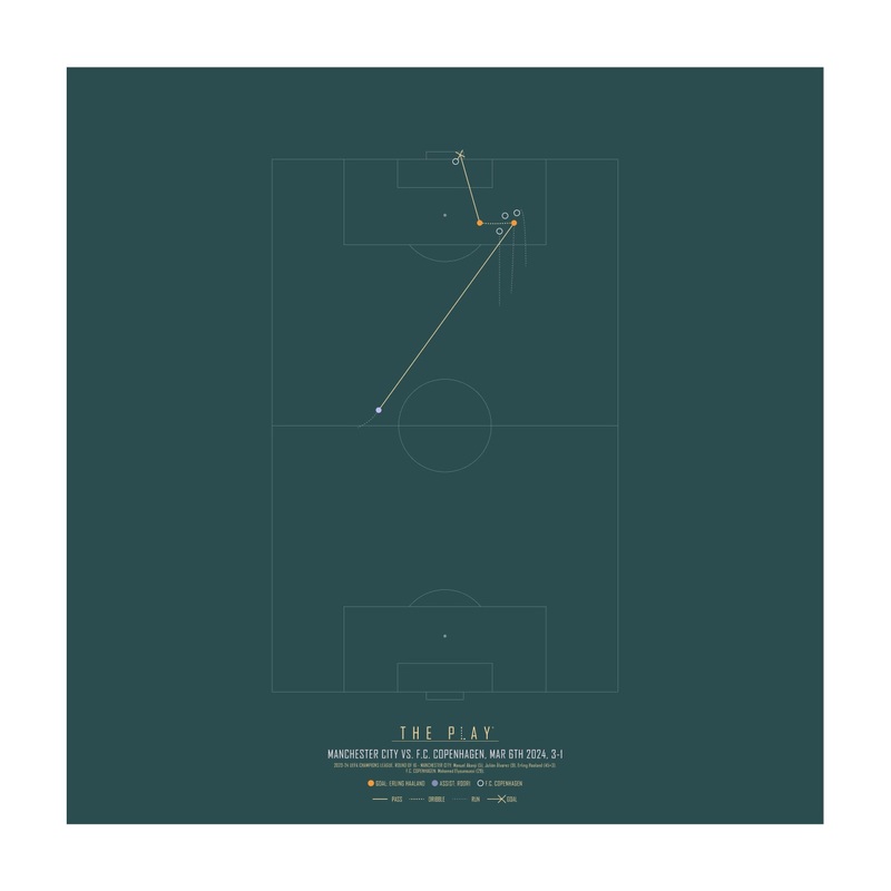 ERLING HAALAND, 2024|50×50 cm|Oak Nature|Oak Dark|Black Wood|No frame