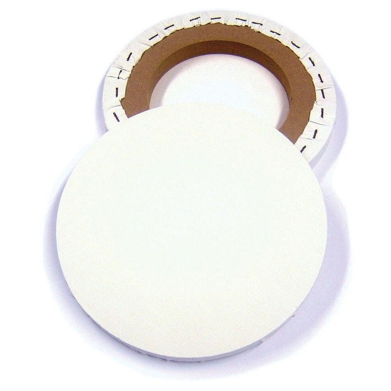 Round Stretched Canvas, Primed and stretched
