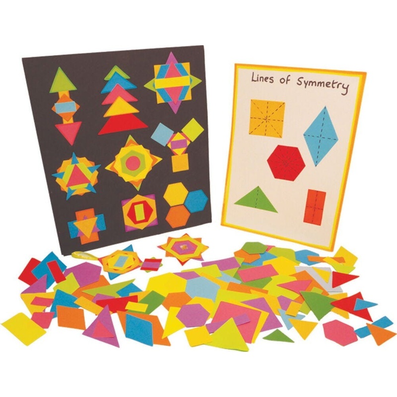 Geometric Paper Shapes, Pack of 250