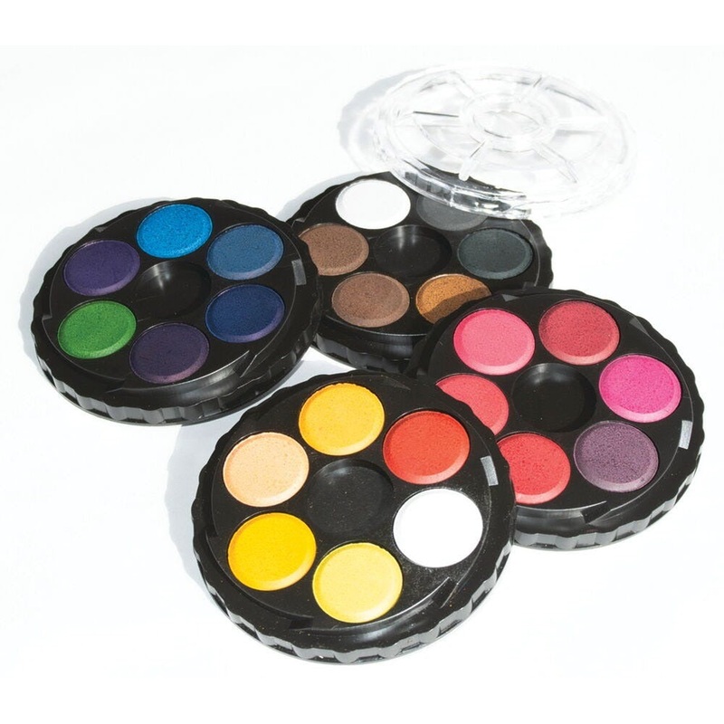 KOH-I-NOOR Dye-based Watercolour Set, 24 colour stacking system